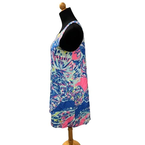 Lilly Pulitzer Jackie Shift 100% Silk Dress, Size Small MSRP $228 - Picture 5 of 11